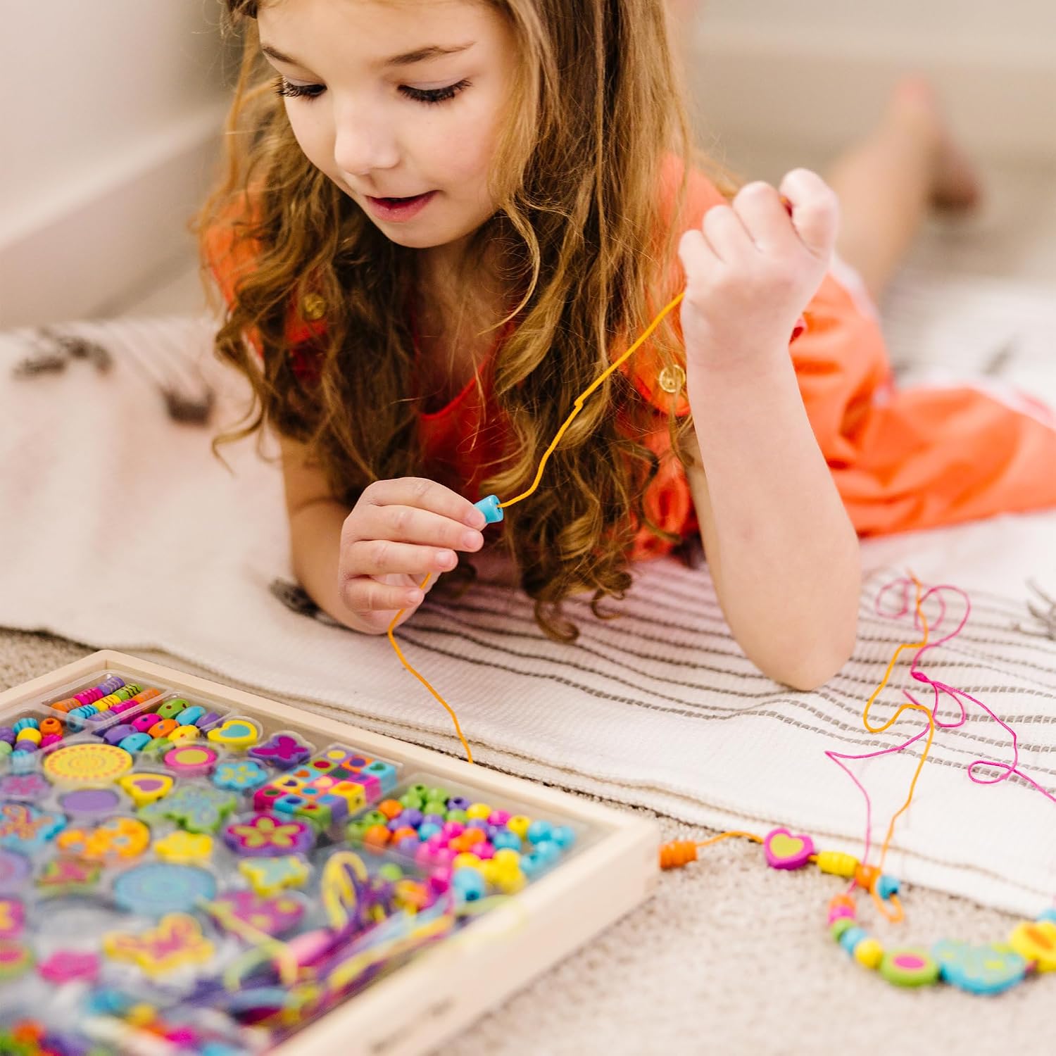 Melissa & Doug Wooden Bead Bouquet – Bild 7