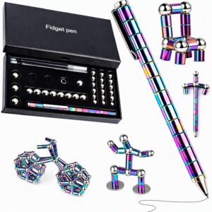 Magnetic Ballpoint Pen, Fidget Pen, Funny Multifunctional Magnetic Pen