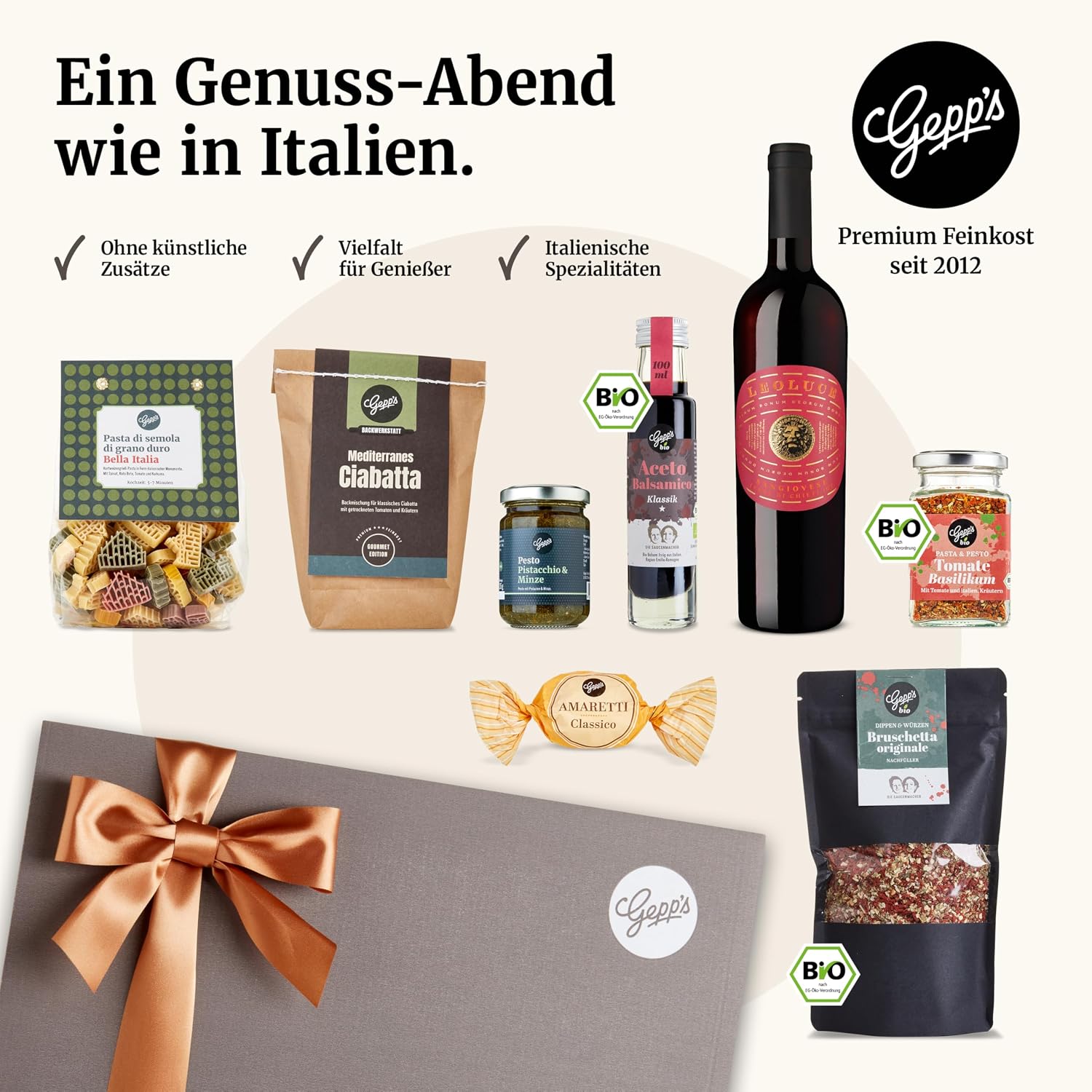 Gepp's Feinkost Italy Travel I Gift Set with Italian Delicatessen – Bild 3