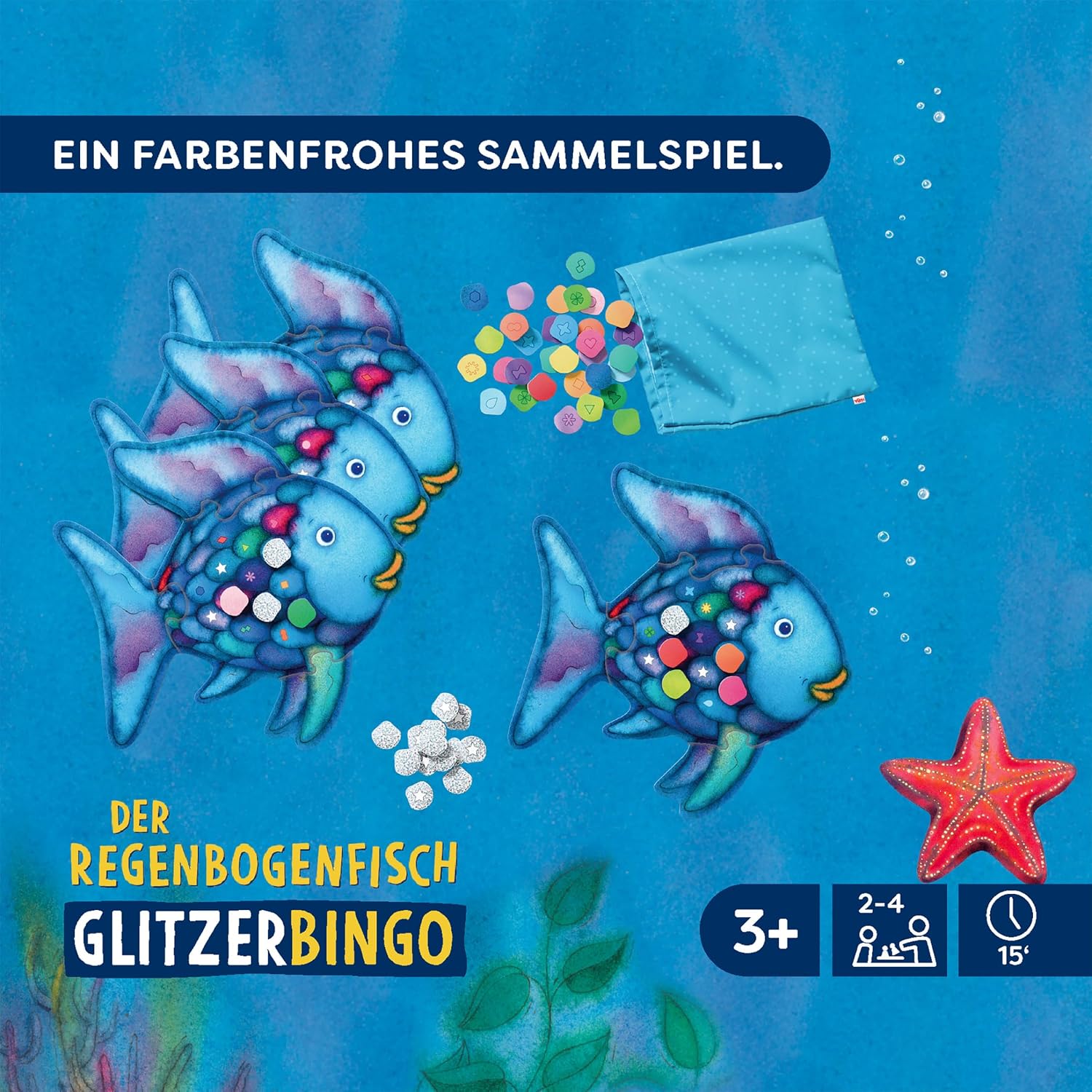 HABA Glitter Bingo The Rainbow Fish - Children's Game from 3 Years – Bild 2