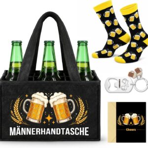 Pack of 4 Men’s Handbag, Beer Bag for Men