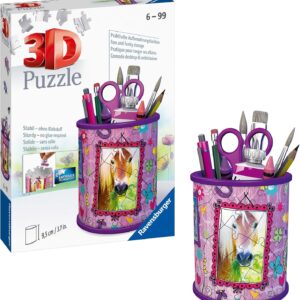 Ravensburger 3D Puzzle Utensilo Horses Pen Holder from 6 Years