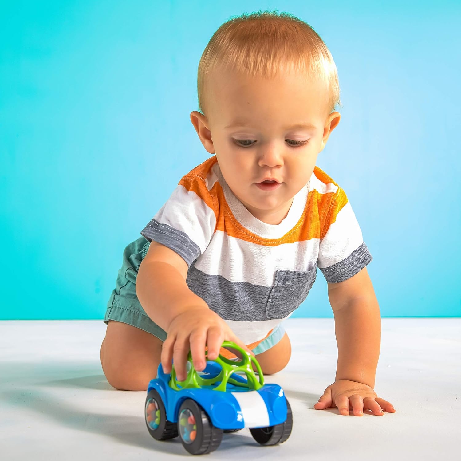 Oball Toy Car with Rattle Assorted Colours - Pack of 1 – Bild 4
