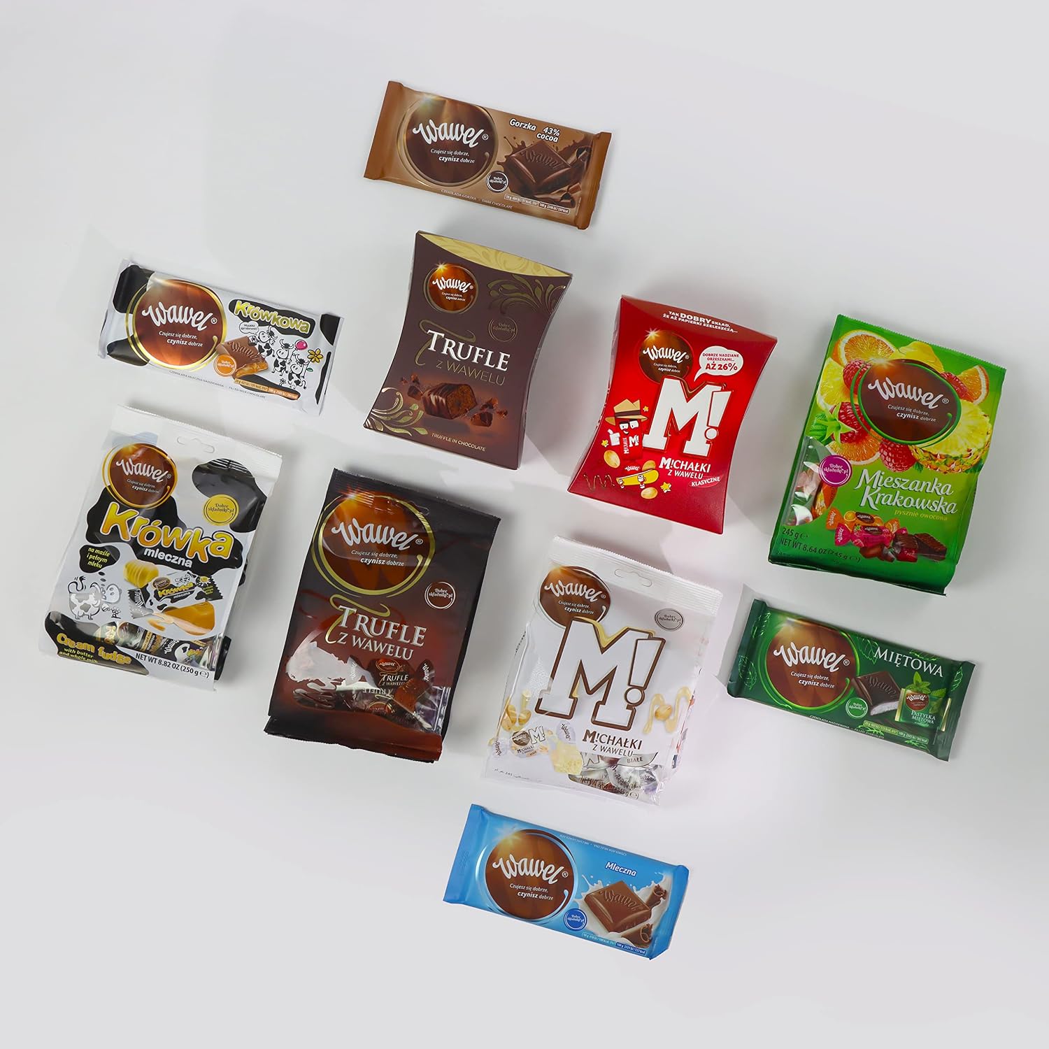 Wawel Retro Chocolate Sweets from Poland - Polish Specialities - Gift Box from Around the World - Thank You Chocolate - Woman - Mother – Bild 2