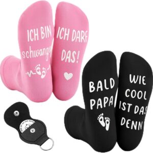 Jadive Gifts for New Parents Non-Slip Socks Decision Coin
