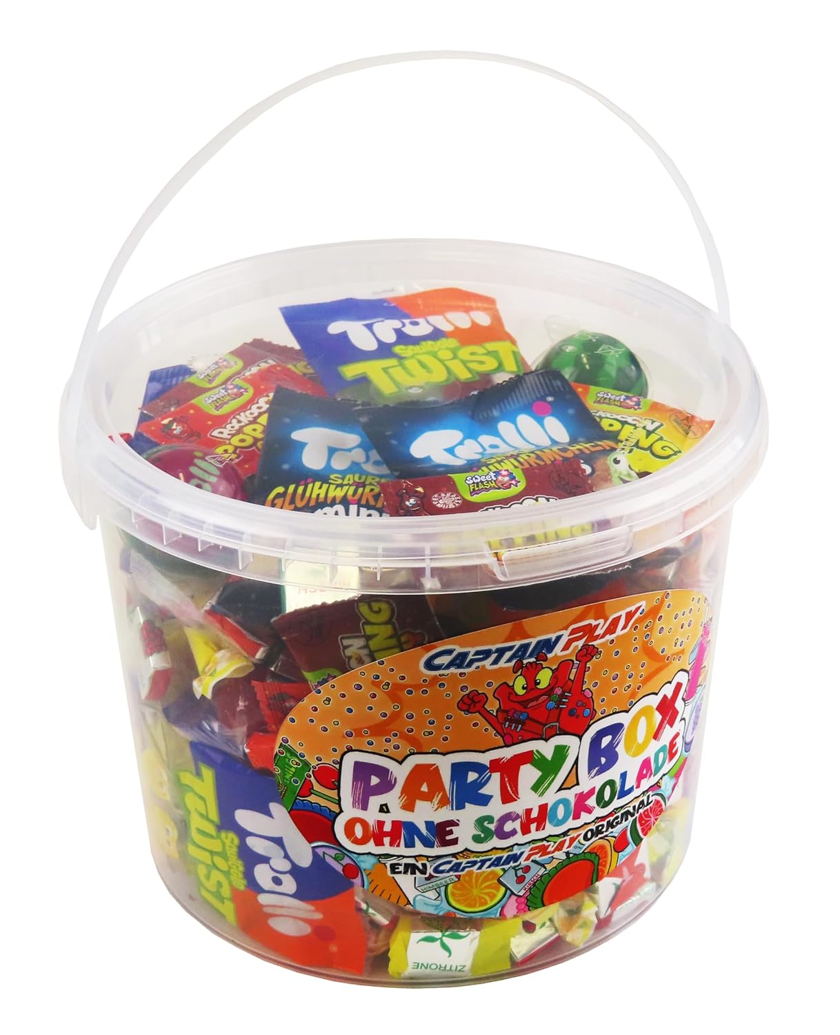 Sweets - Mix Party Box without Chocolate with 1 kg, for Children's Birthday Party with 6 Children, Pack of 1 (1 x 1 kg), Sweets Bulk Pack – Bild 4