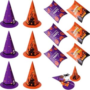 Niuhong Set of 12 Halloween Cardboard Candy Boxes for Halloween Party