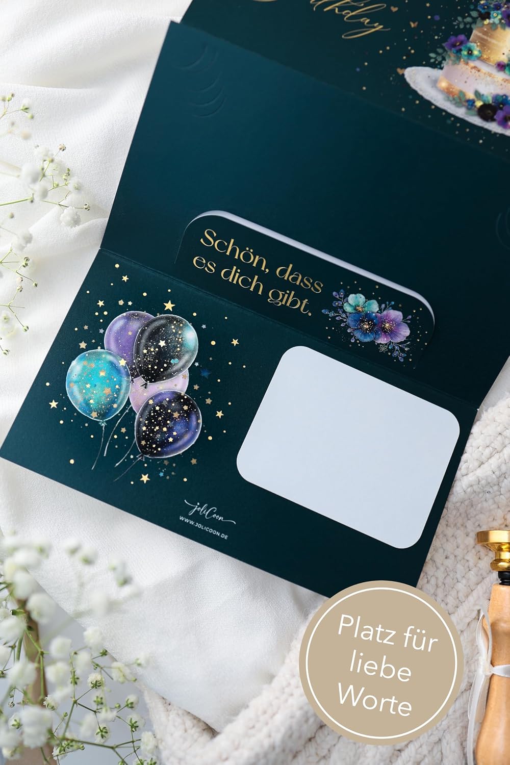 Joli Coon Money Gift Birthday Stardust with Envelope – Bild 7