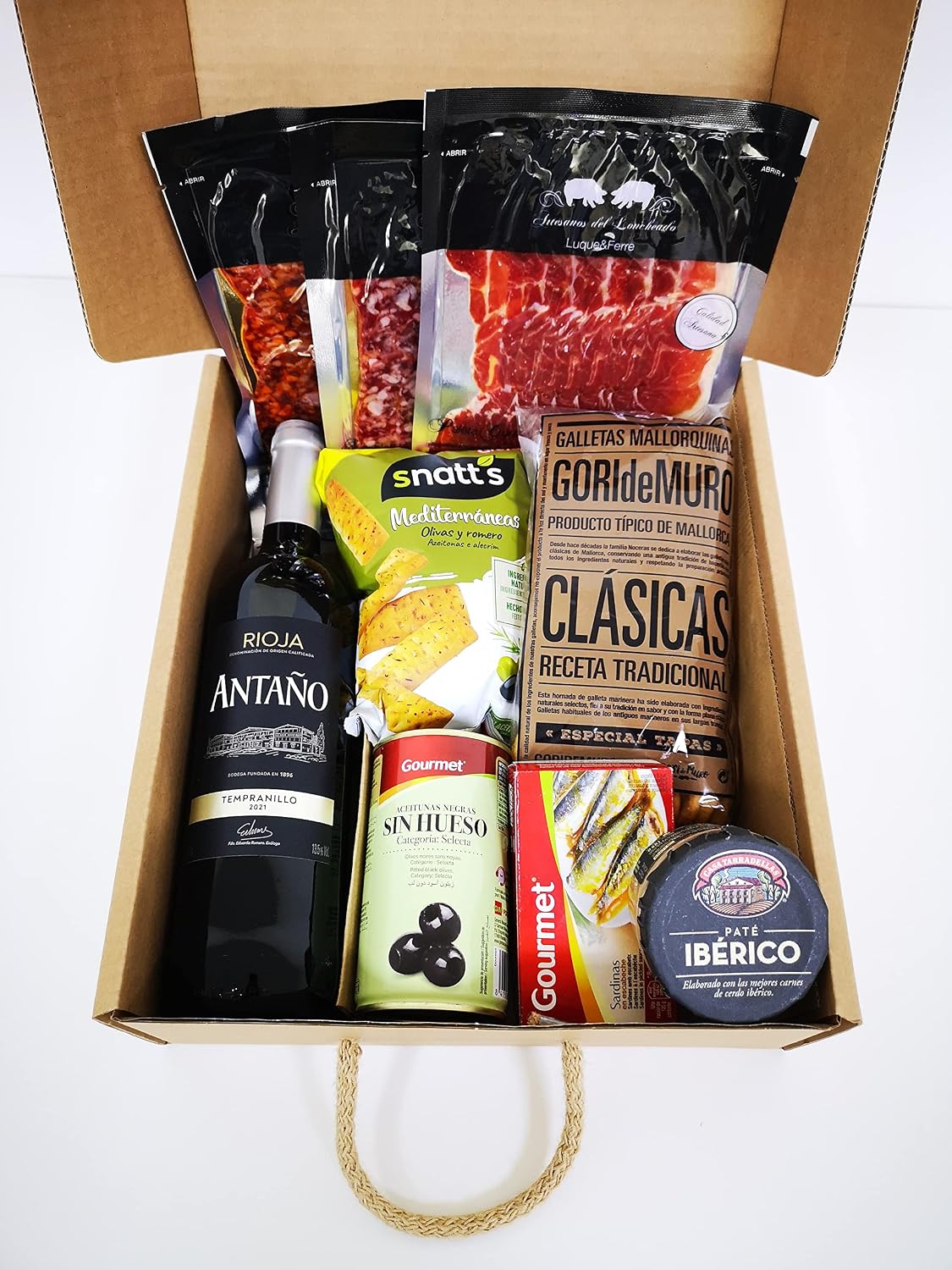 Gift Box - Tapas Evening for Two I Tapas para dos I Gift for Gourmets and Spain Fans | Specialities from Spain | Gift for Men and Women – Bild 8