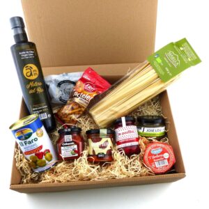 Gift Box - Vegan with Vegetarian Tapas Specialities - Gift Basket with Spanish Treats | Gift Set | Spanish Gift Basket with Olive Oil