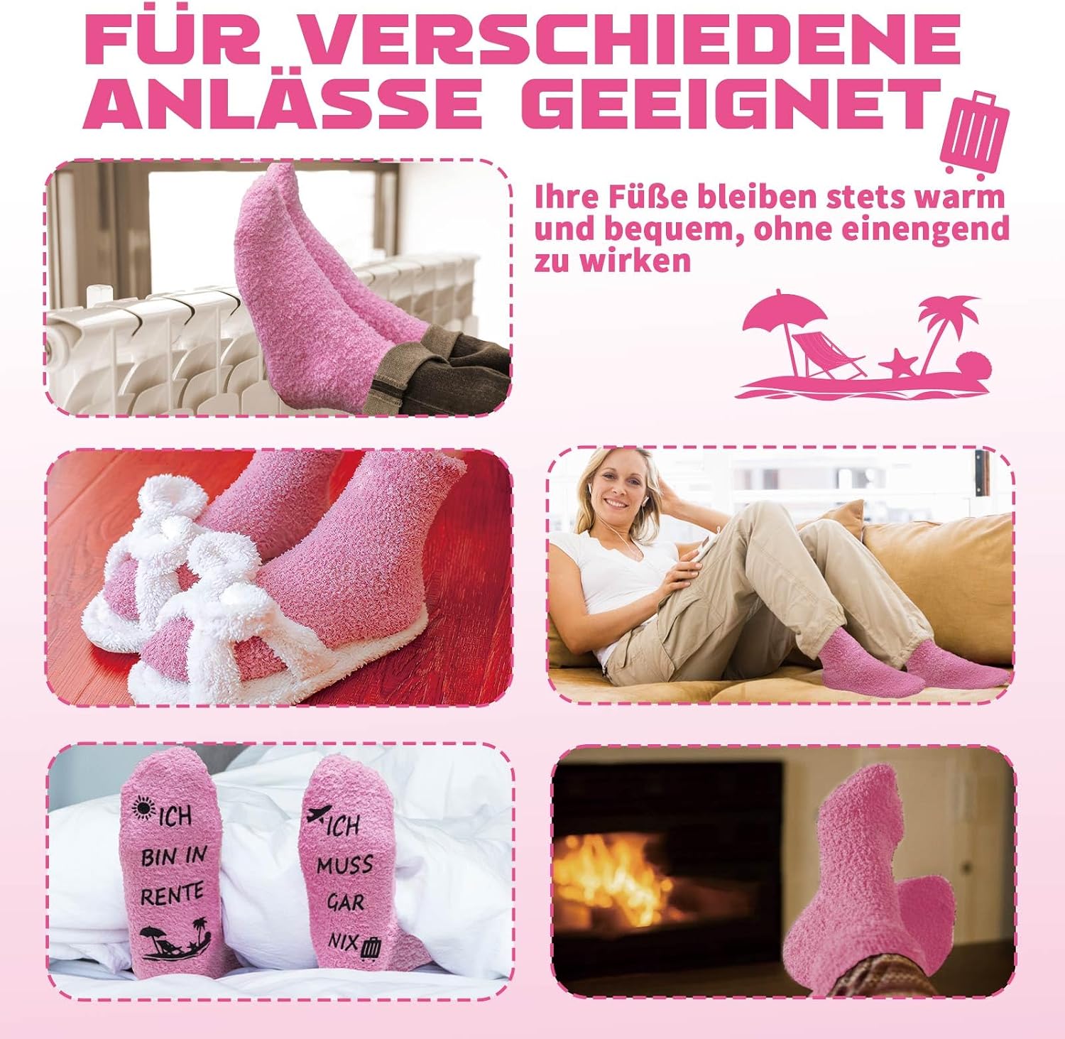 Retirement Gift, Funny Socks, Pensioner Gift – Bild 5