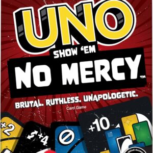 Mattel Games UNO Show ‚Em No Mercy Card Game, 7+, 2-6 Players
