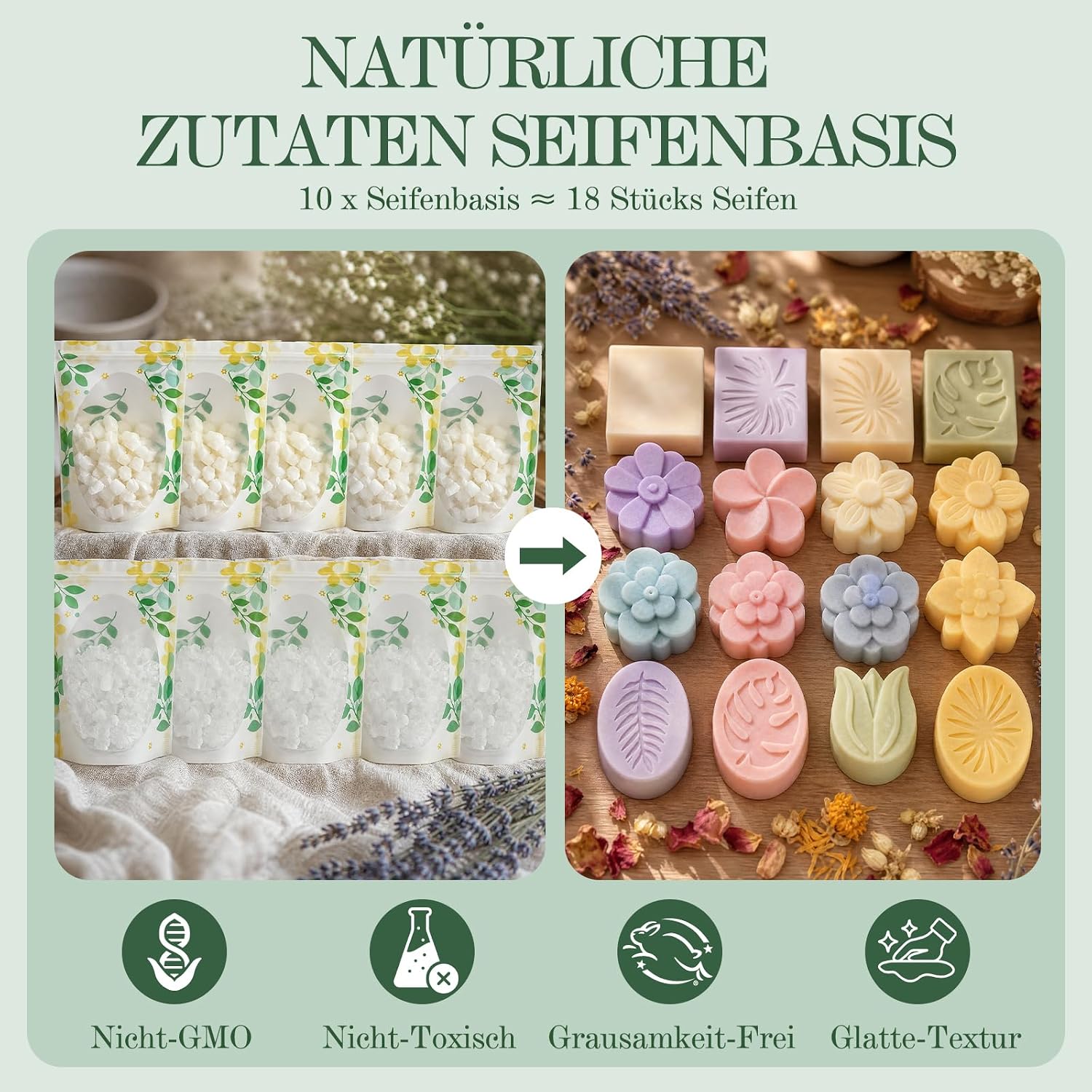 Make Your Own Soaps Set, Creative Soaps DIY Set for Adults – Bild 6