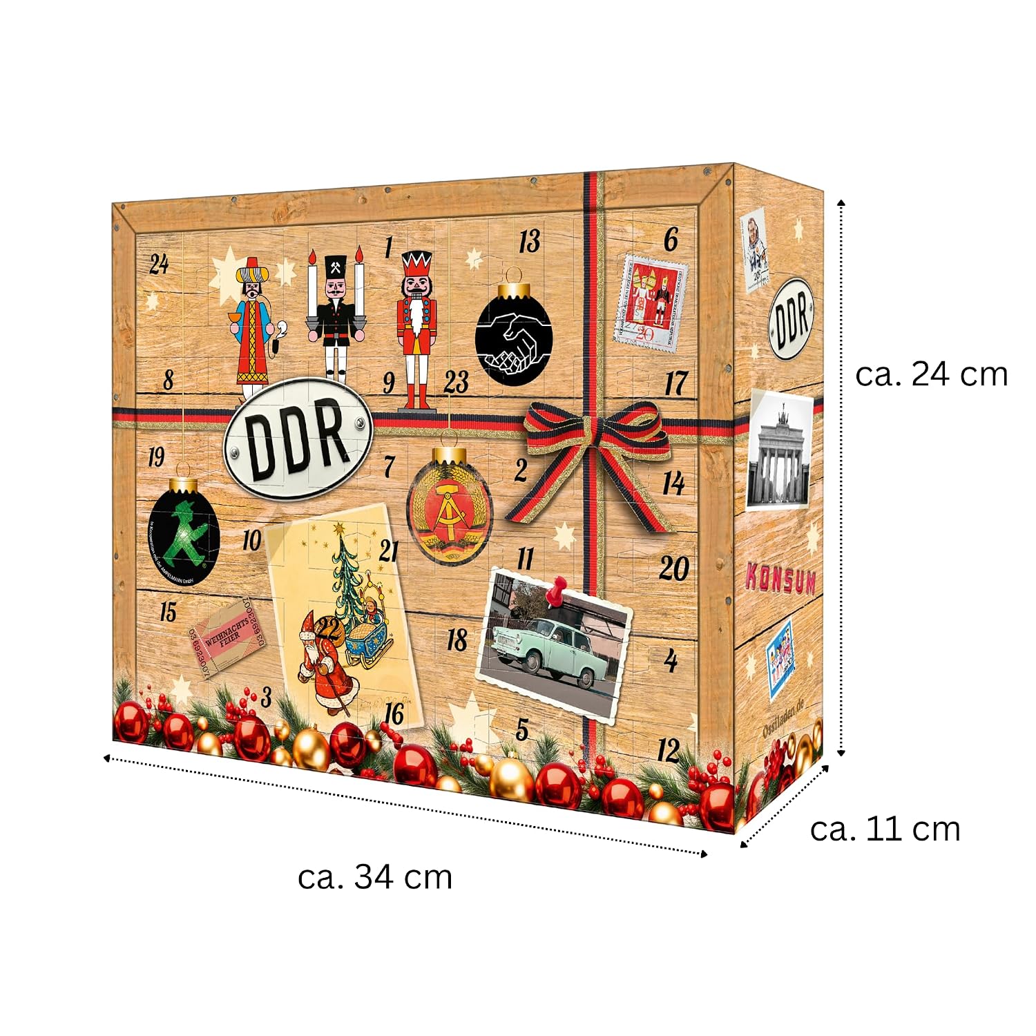 DDR Advent Calendar with East Products - Christmas Calendar with East Goods – Bild 6