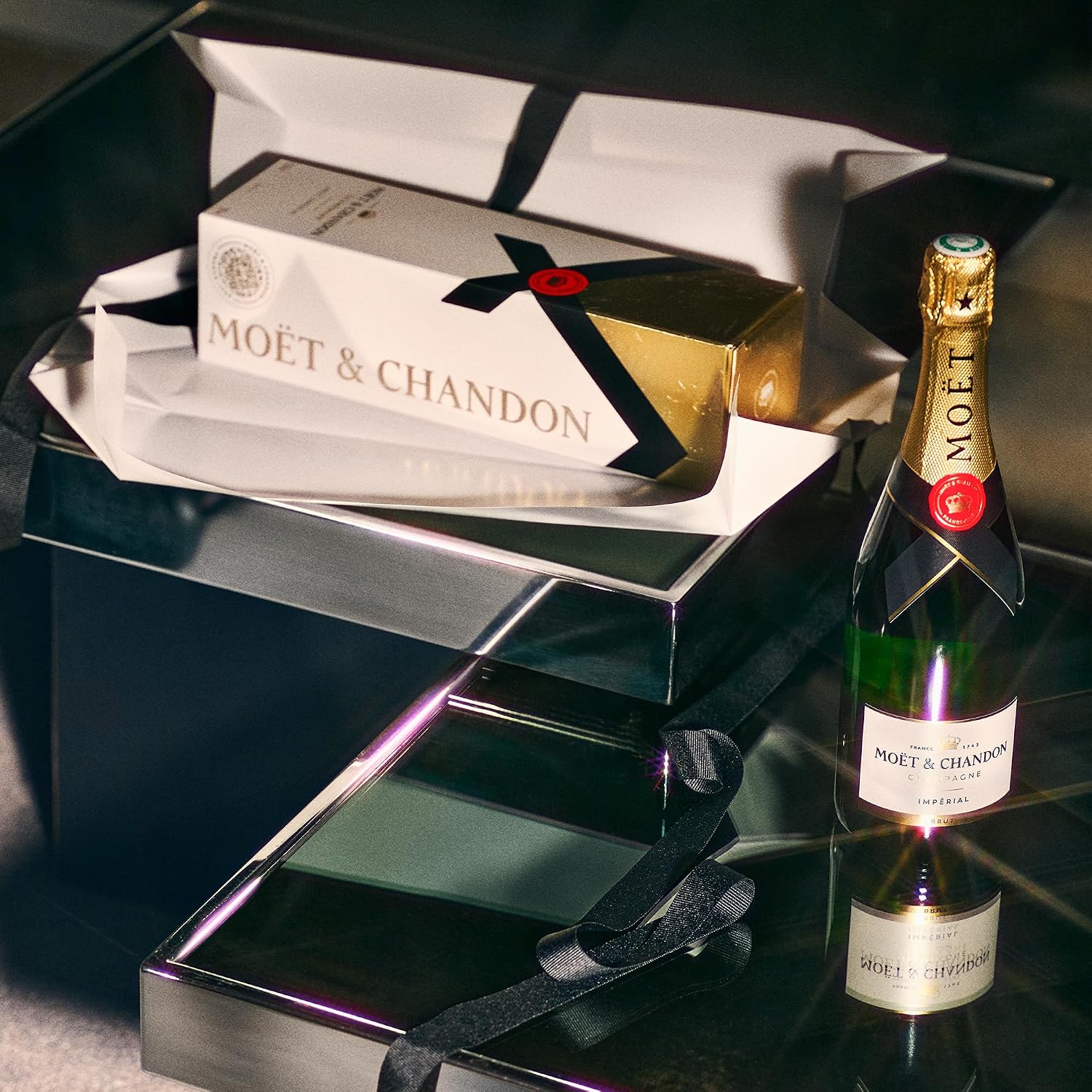 Moët & Chandon Impérial Brut Champagne 75cl in Gift Box – Bild 3