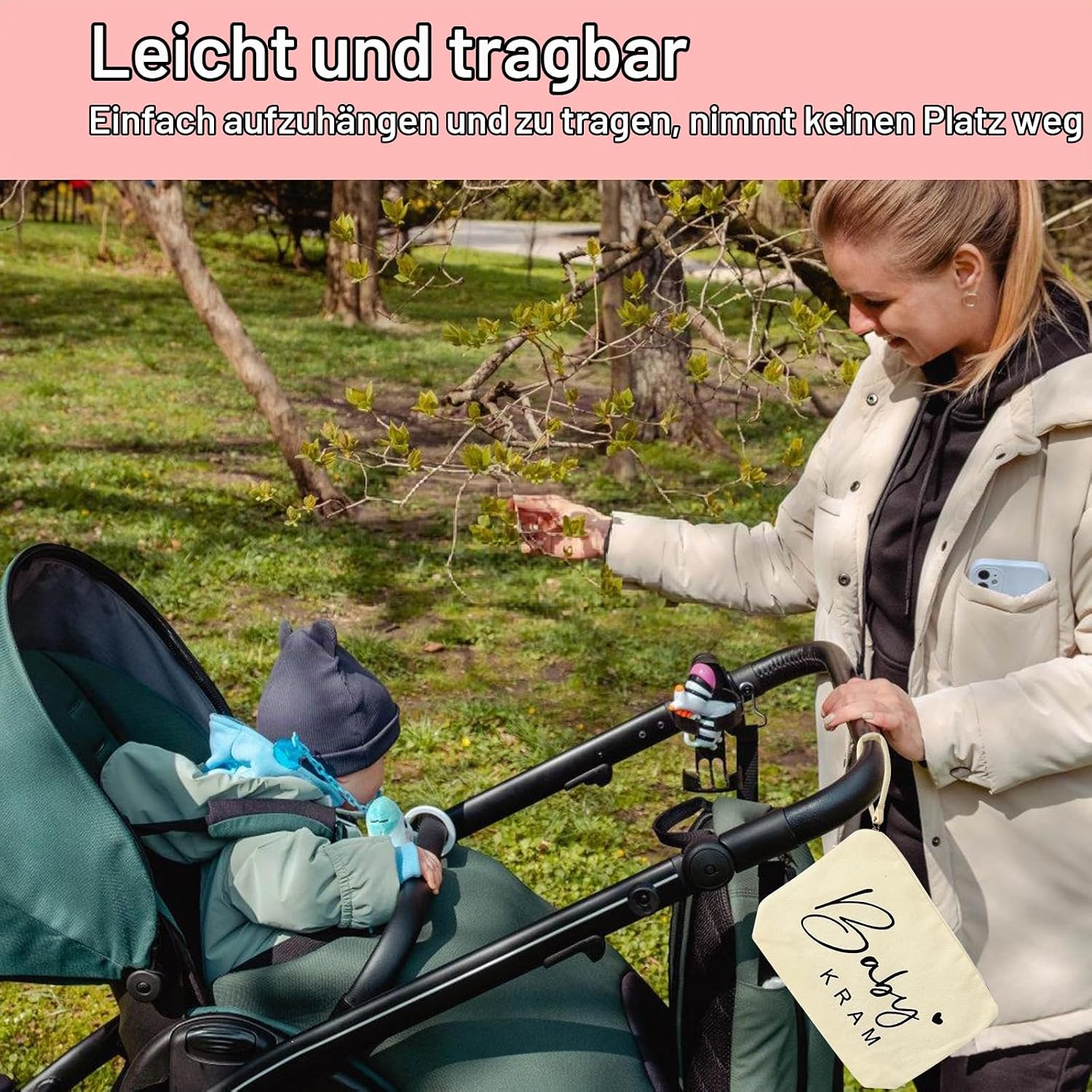 Gifts for Mum for Birth Pack of 2 Expectant Mum Gift Breathable – Bild 5