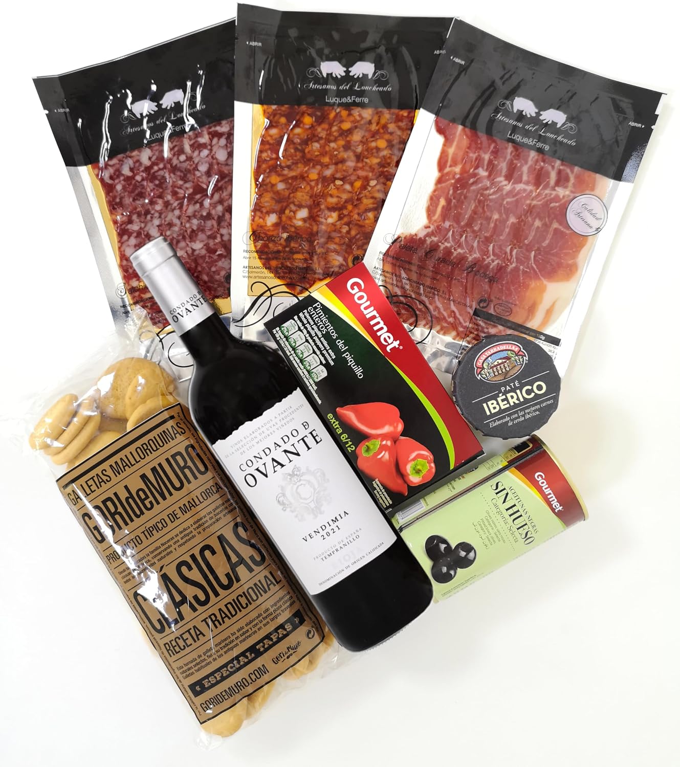 Gift Box with Crackers from Mallorca, detapasbox Mallorca Gift with Spanish Specialities – Bild 3