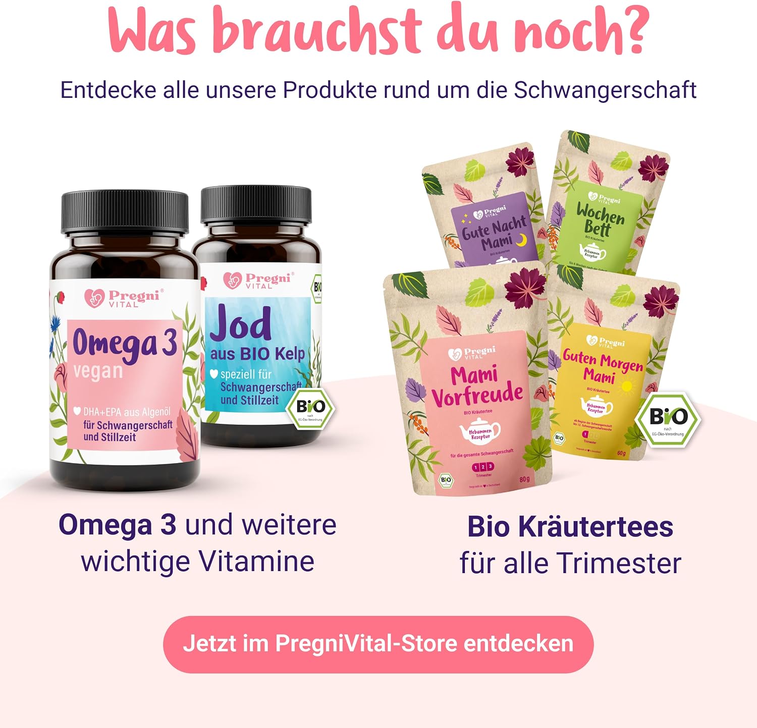 PregniVital folic acid desire for children, 400 μg, L-5-MTHF per tablet – Bild 8