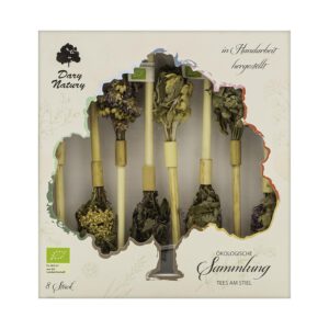 Organic Herbal Tea Sticks Collection Flowers Leaf Handmade Organic Product Gift Set Natural Premium Quality