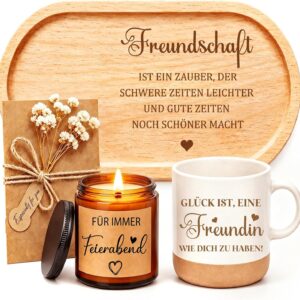 TUZELIYA Gift for Girlfriend, 4-Piece Small Time Out Gifts