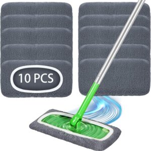 Pack of 10 Dry Floor Cloths for Swiffer Floor Mops, Cloths for Swiffer