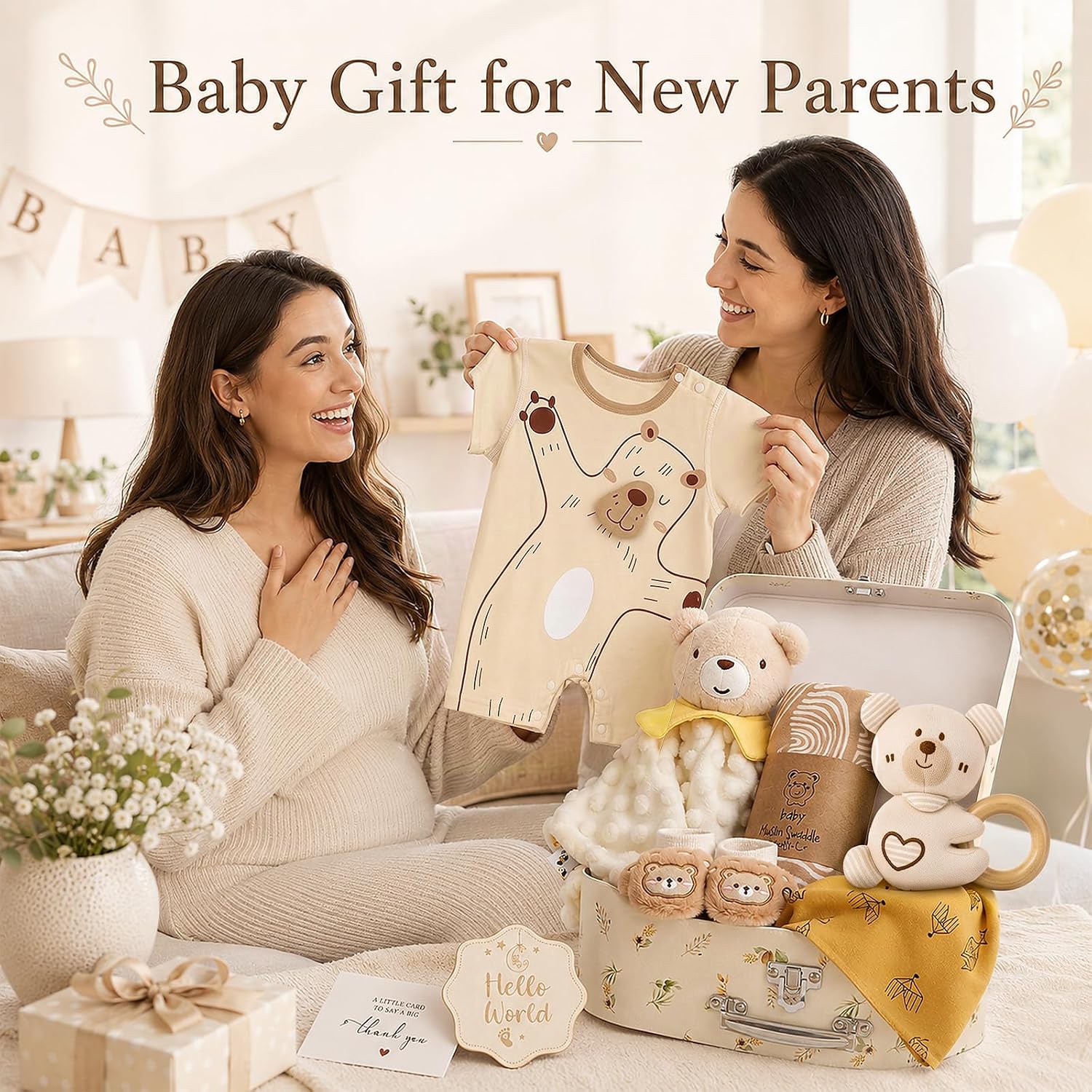 Baby Gift Set, Birth Gift for Boys and Girls – Bild 8