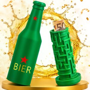 Upgrade Money Gifts Birthday Man Beer Crate, Creative Labyrinth Box Money Gifts Packaging for Birthday Gifts Birthday Man