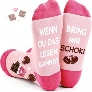 TUZELIYA Funny Socks Gifts, Embroidered Socks, Sports Socks, Tennis Socks for Women, Men, Mum, Bicycle Fishermen, Wedding, Dog Lovers, Good Luck
