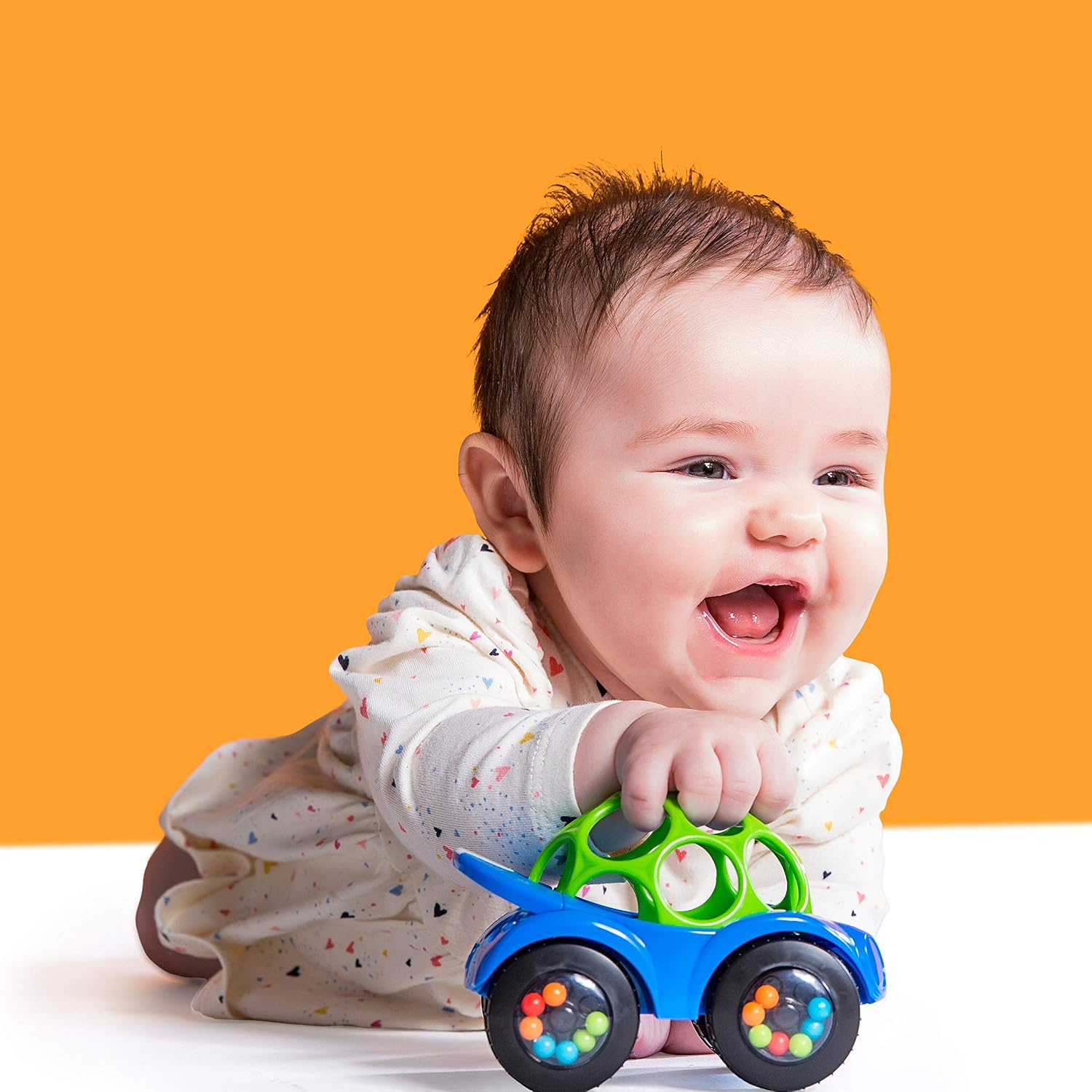 Oball Toy Car with Rattle Assorted Colours - Pack of 1 – Bild 10