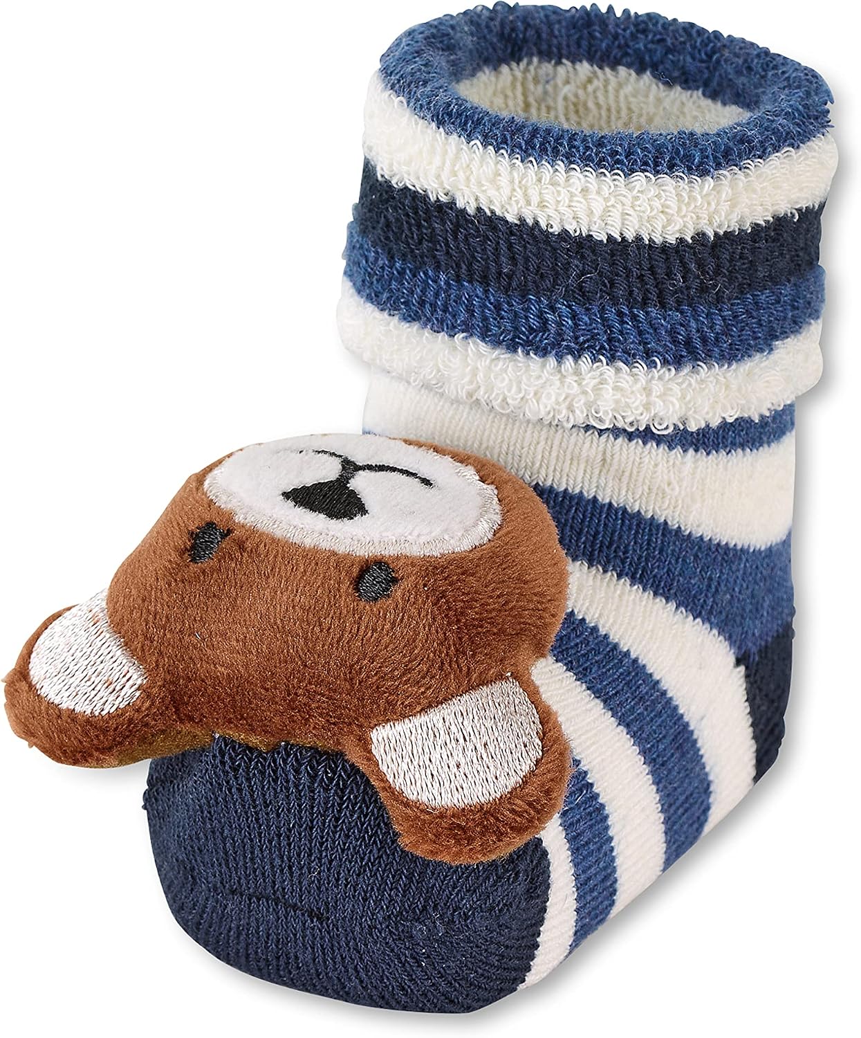 Sterntaler Unisex Baby Rasselsocken Bär