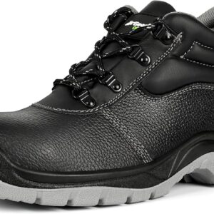 AirGearPro S3 SRC Safety Shoes for Men & Women - Steel Toe Cap, Puncture-proof Sole, Non-Slip, Breathable Work Shoes for Construction, Work & Industry