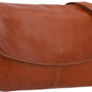 Gusti Leder Umhängetasche Damen – Maisie – Kleine Ledertasche Damen aus Echtleder – Vintage Umhängetasche Leder mit Reißverschluss & Gurt