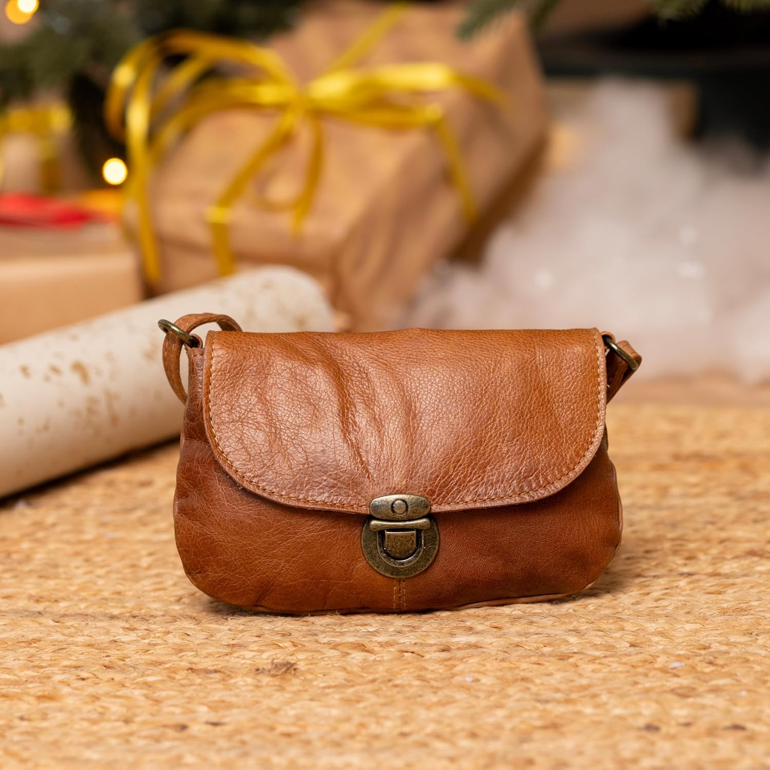 Gusti Rona Leather Shoulder Bag Leisure Bag Small Bag Shoulder Bag Women's Leather Vintage Leather – Bild 6