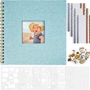 Vienrose DIY Photo Album 8" x 8" Linen 40 Pages