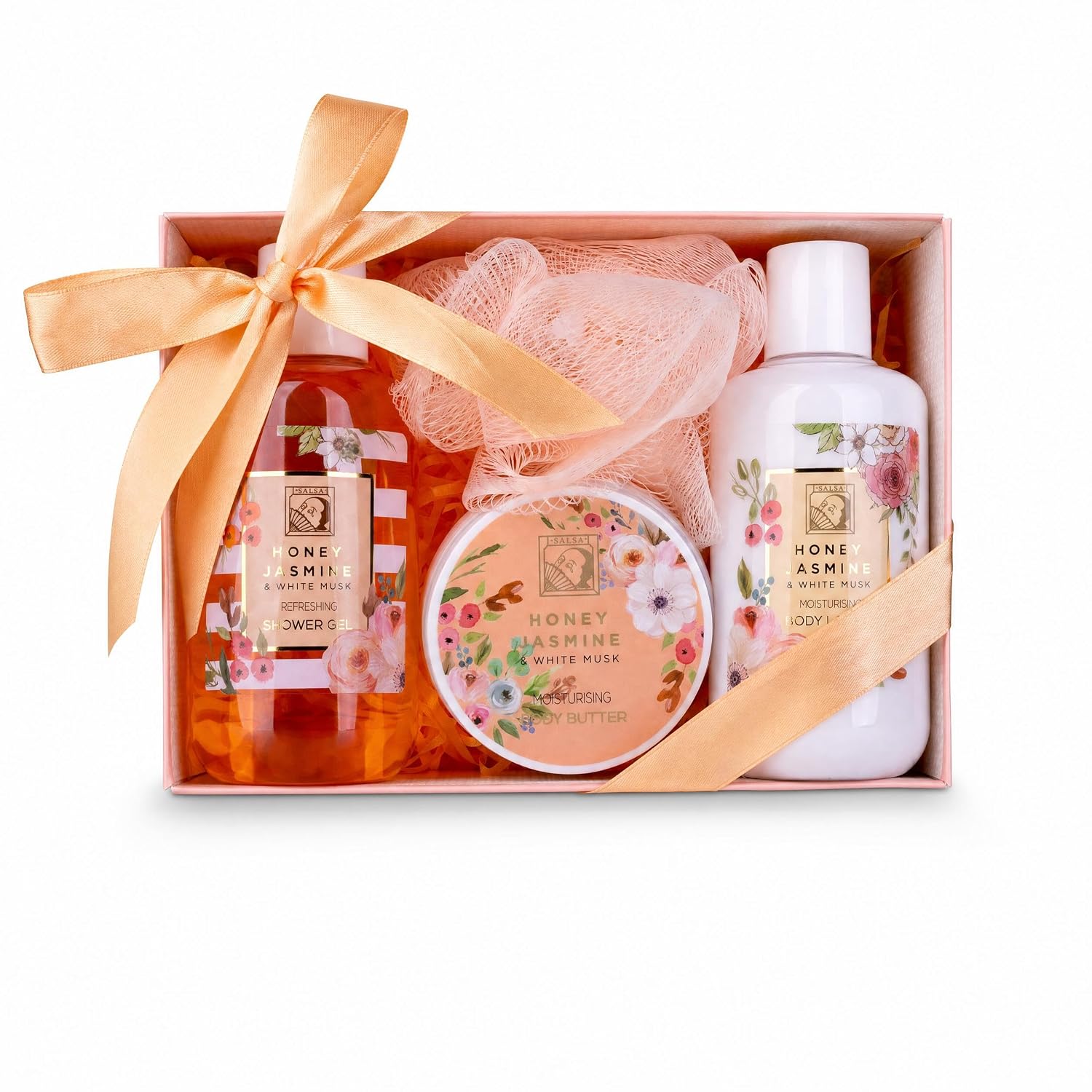 Accentra Honey Jasmine Gift Set in Gift Box, 4 Pieces