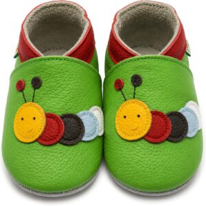 SAYOYO Soft leather first walking shoes, crawling shoes, baby slippers, toddler, leather shoes, boys and girls.
