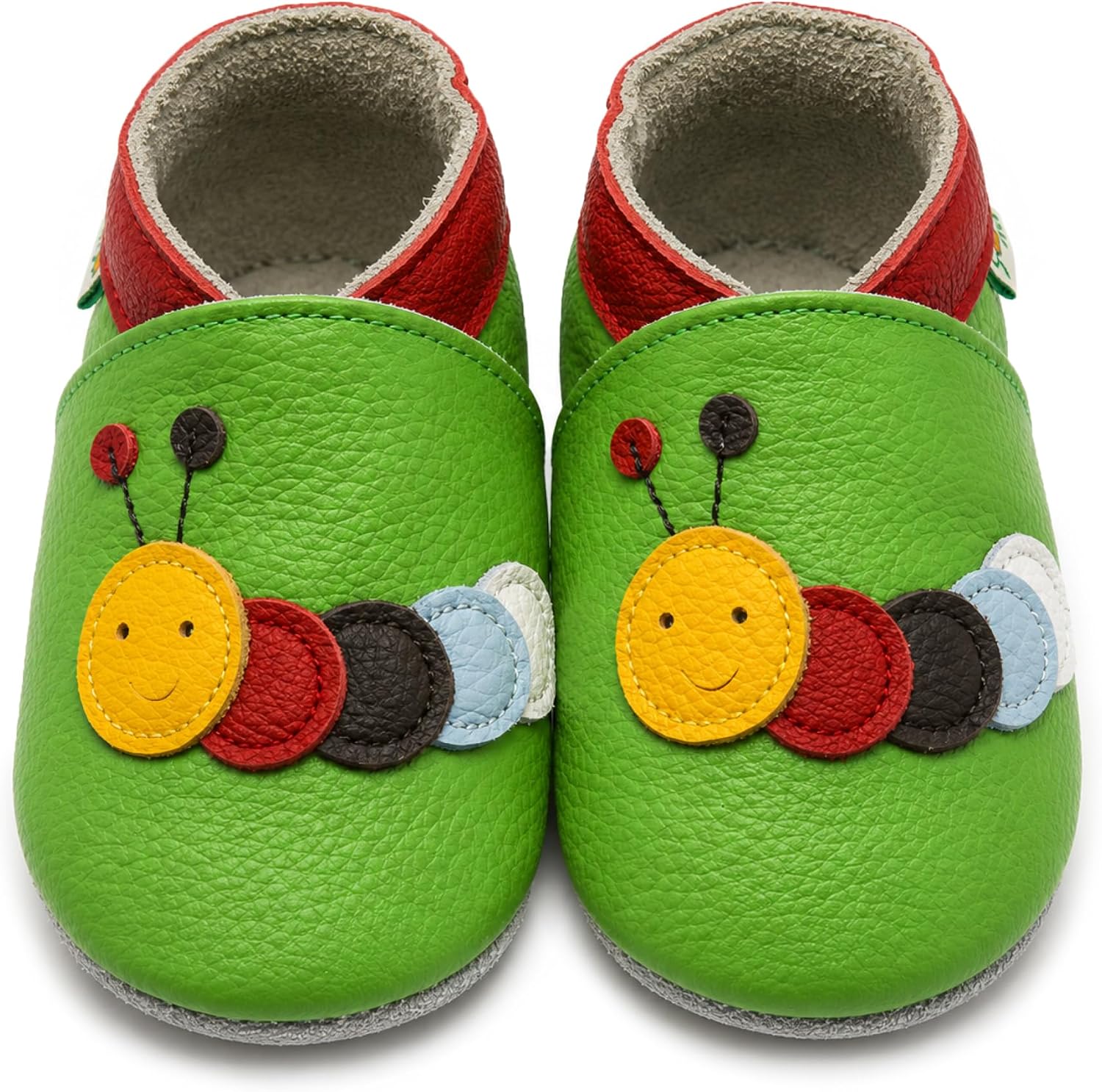 SAYOYO Soft leather first walking shoes, crawling shoes, baby slippers, toddler, leather shoes, boys and girls.