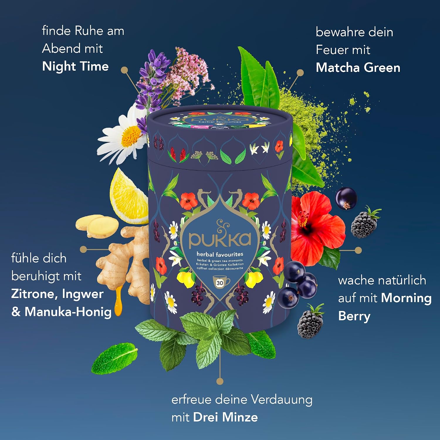 Pukka Organic Tea Gift Set Sleep & Relaxation 30 Bags – Bild 3