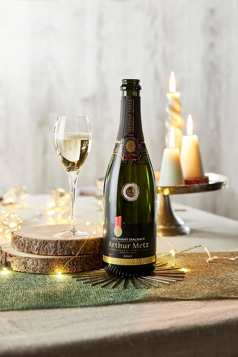 Arthur Metz - Cremant d'Alsace Brut, Méthode Traditionnelle (1 x 0.75 l) – Bild 2