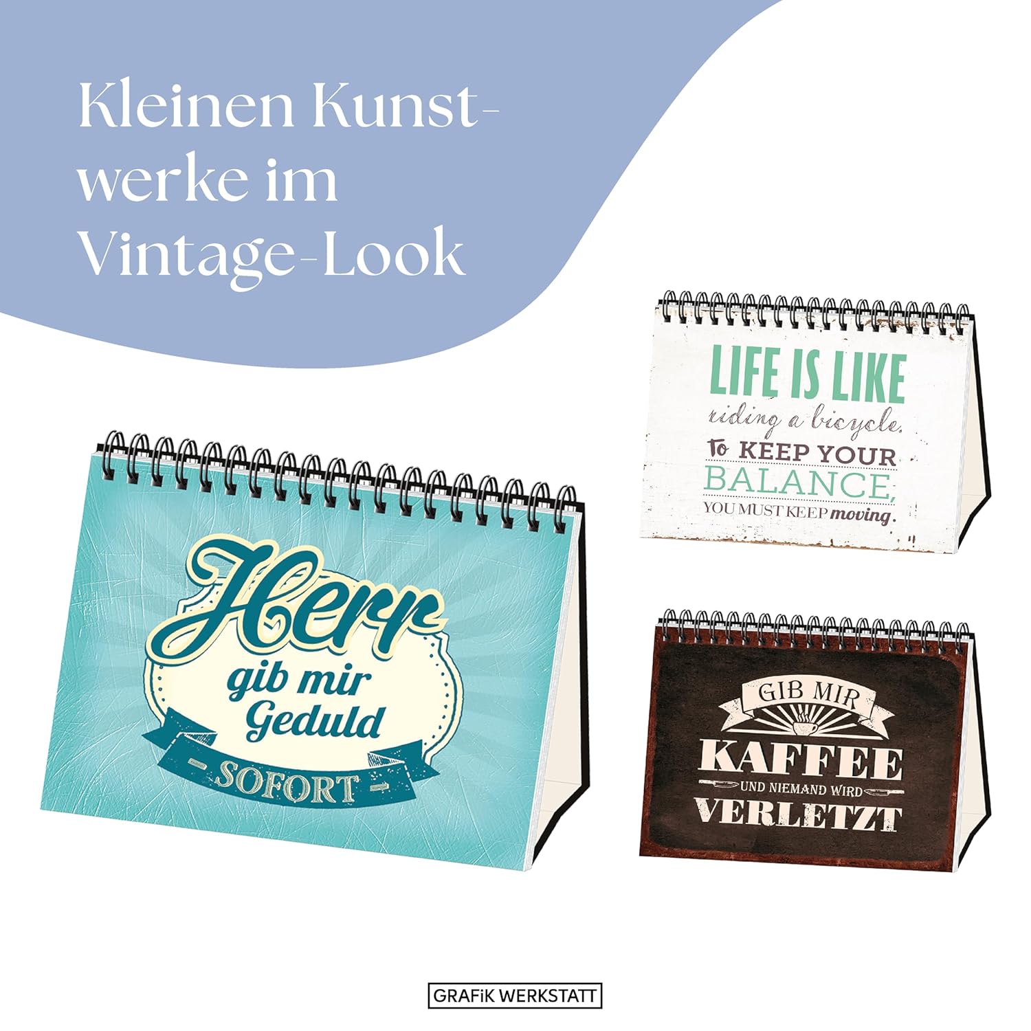 Nett kann ich auch, bringt aber nix: Spiralbuch: VintageArt – Bild 5