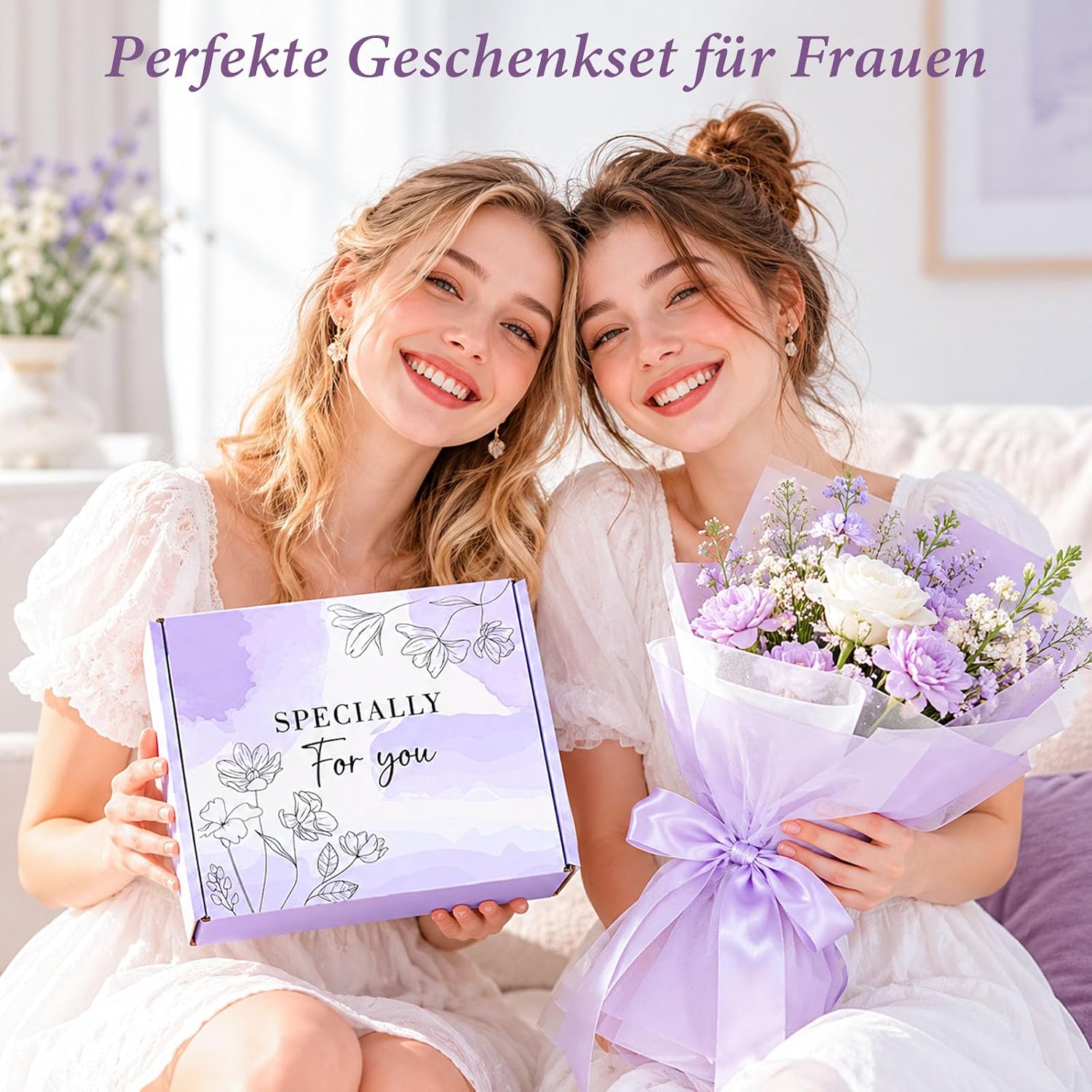 TUZELIYA Gifts for Women, Gift Idea for Women, Inspirational Gift, Girlfriend, Birthday, Valentine's Day, Mother's Day, Christmas Day, Gift for Mum, Sister, Best Friend (Purple) – Bild 6
