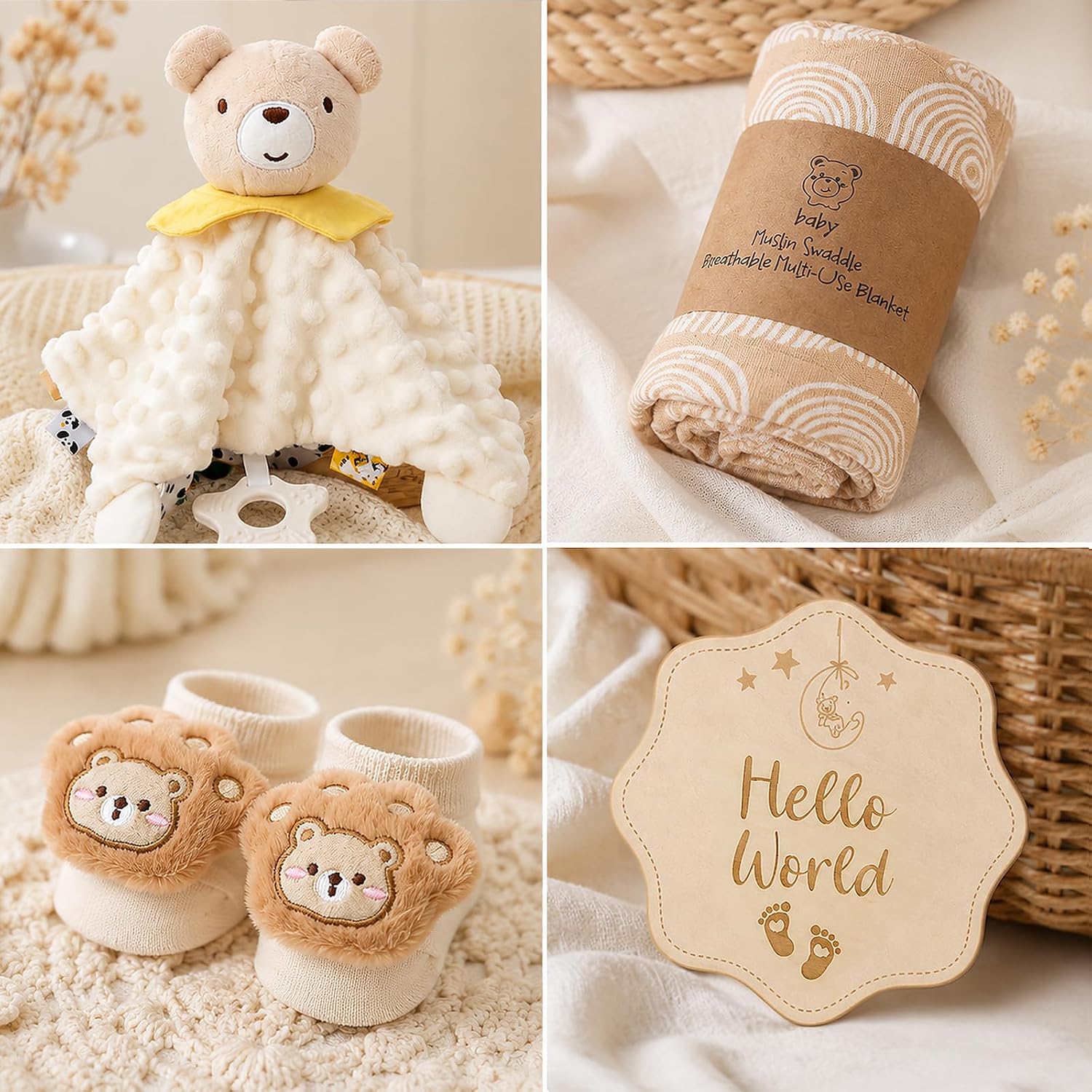 Baby Gift Set, Birth Gift for Boys and Girls – Bild 7