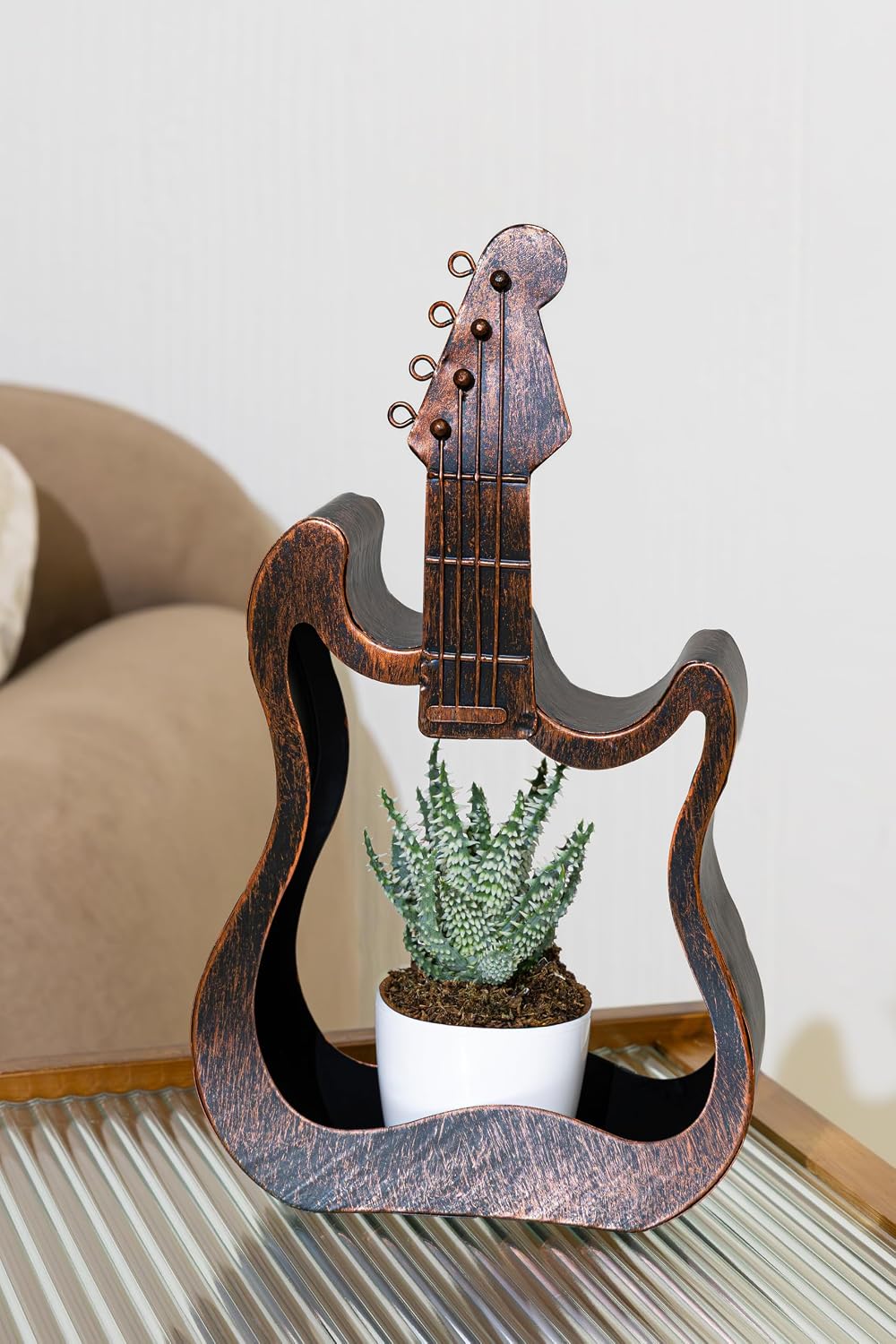 Accentra Rockstar Copper Guitar Gift Set Metal Sandalwood Fragrance – Bild 13