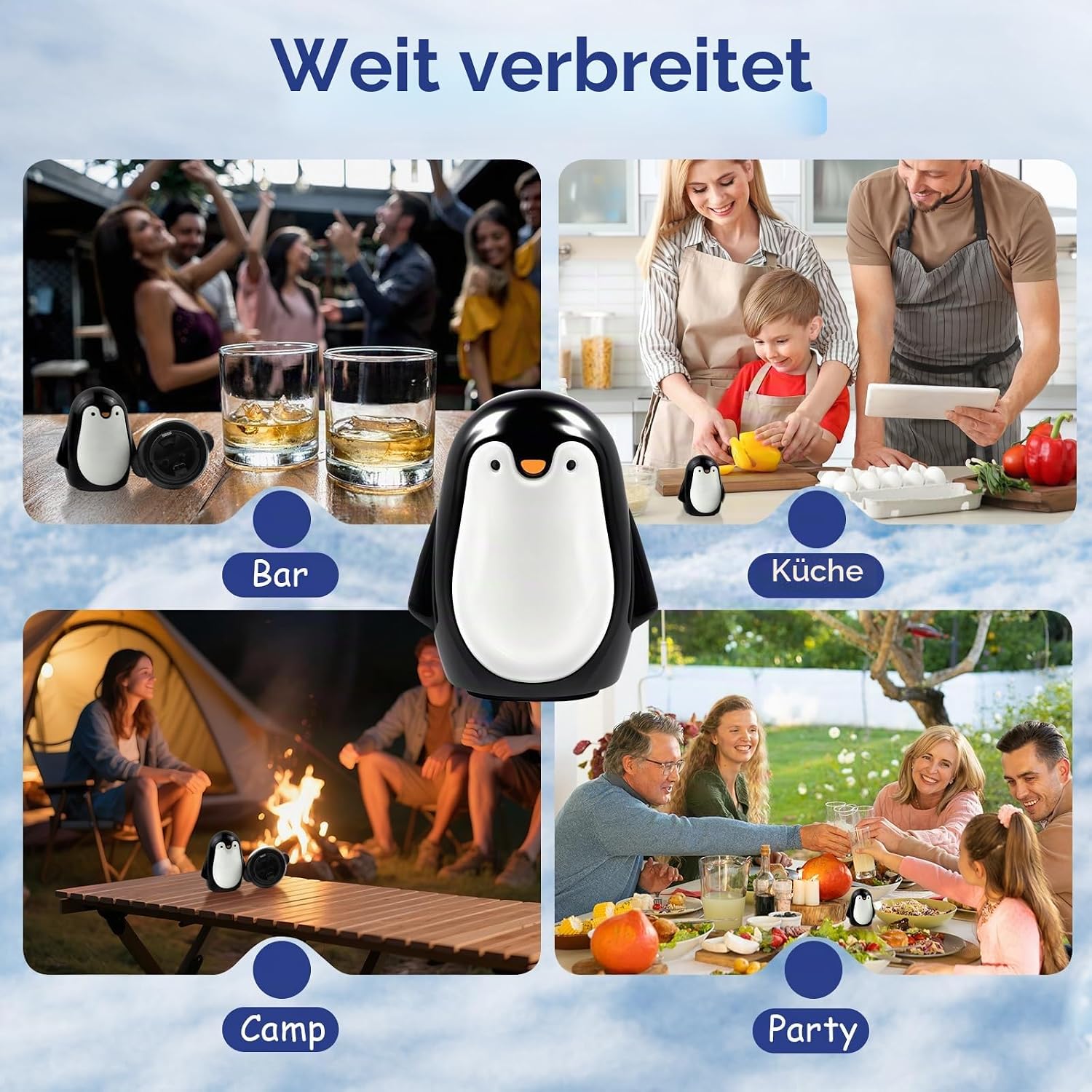 Automatic Bottle Opener Penguin, Father's Day Gift Beer Opener Funny, Bottle Opener Beer Collecting Lid, Personalised Bottle Opener Push and Pull Beer Gifts for Seniors Men – Bild 6