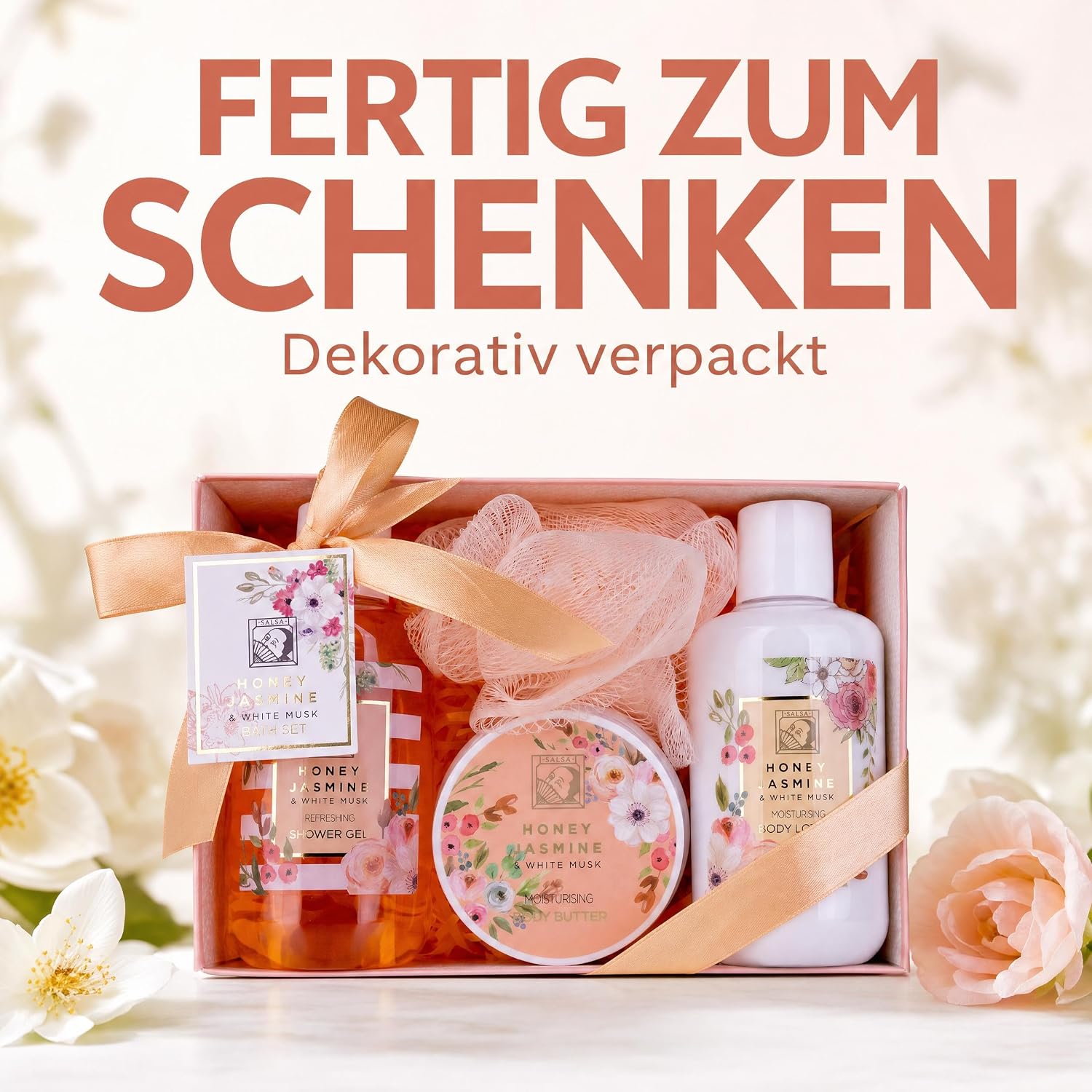 Accentra Honey Jasmine Gift Set in Gift Box, 4 Pieces – Bild 2