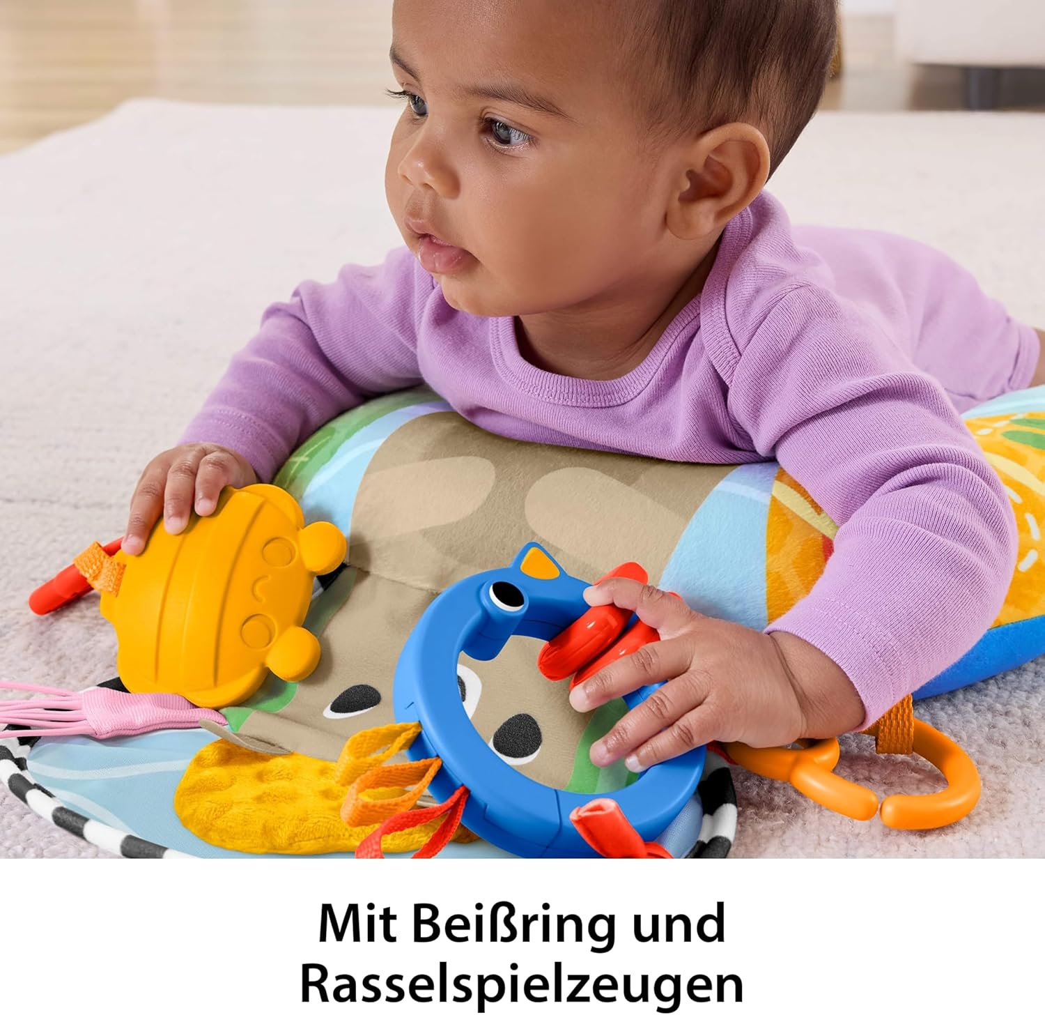 Fisher-Price Sensory Adventures Belly Support Baby Toy – Bild 4