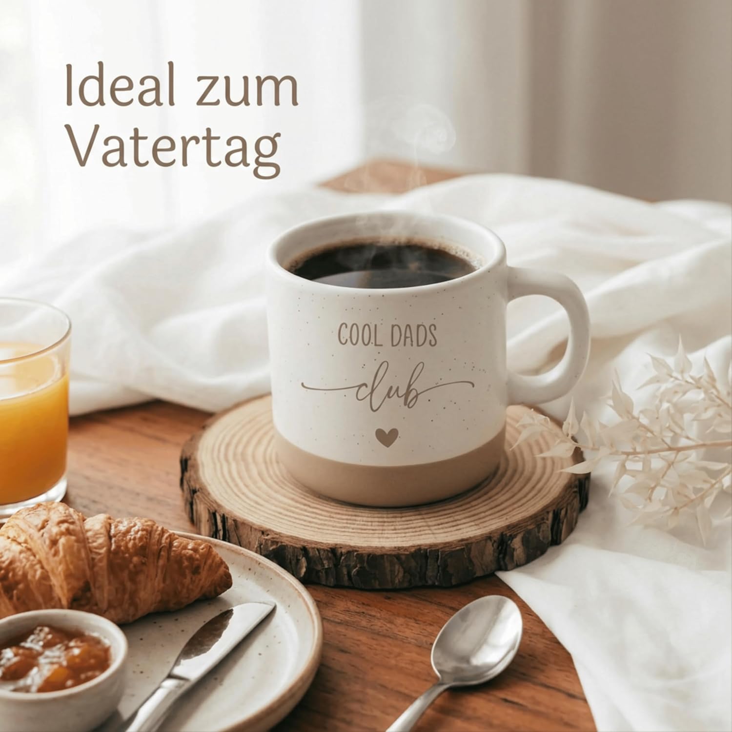 Father's Day Gift Dad - Cool Dads Club Mug - Funny Mug Ceramic 360 ml - Gift for Dad, New Daddy, Birth, Birthday - Dad Coffee Mug, Dad Gift Idea Men – Bild 5