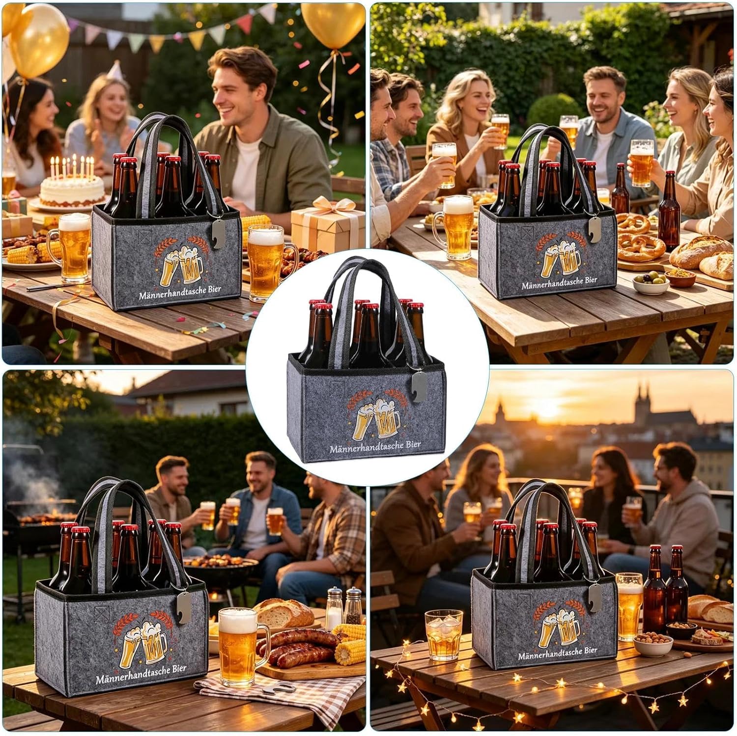 Personalised Gifts Men's Handbag, Birthday Gift for Men – Bild 7