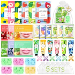 Spa Party Set for Teenage Girls, 48-Piece Gift Set for Women, Beauty Set