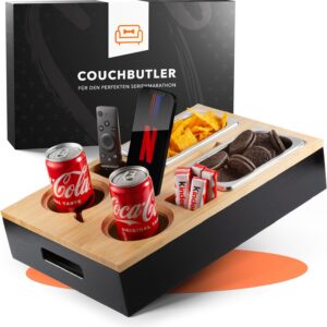 Bamboo Coffee Bar Snack Box – Couch Bar Personalised with Gift Box